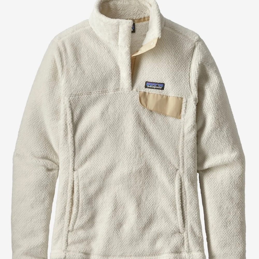Patagonia Re-Tool Snap-T® Fleece Pullover - Off White